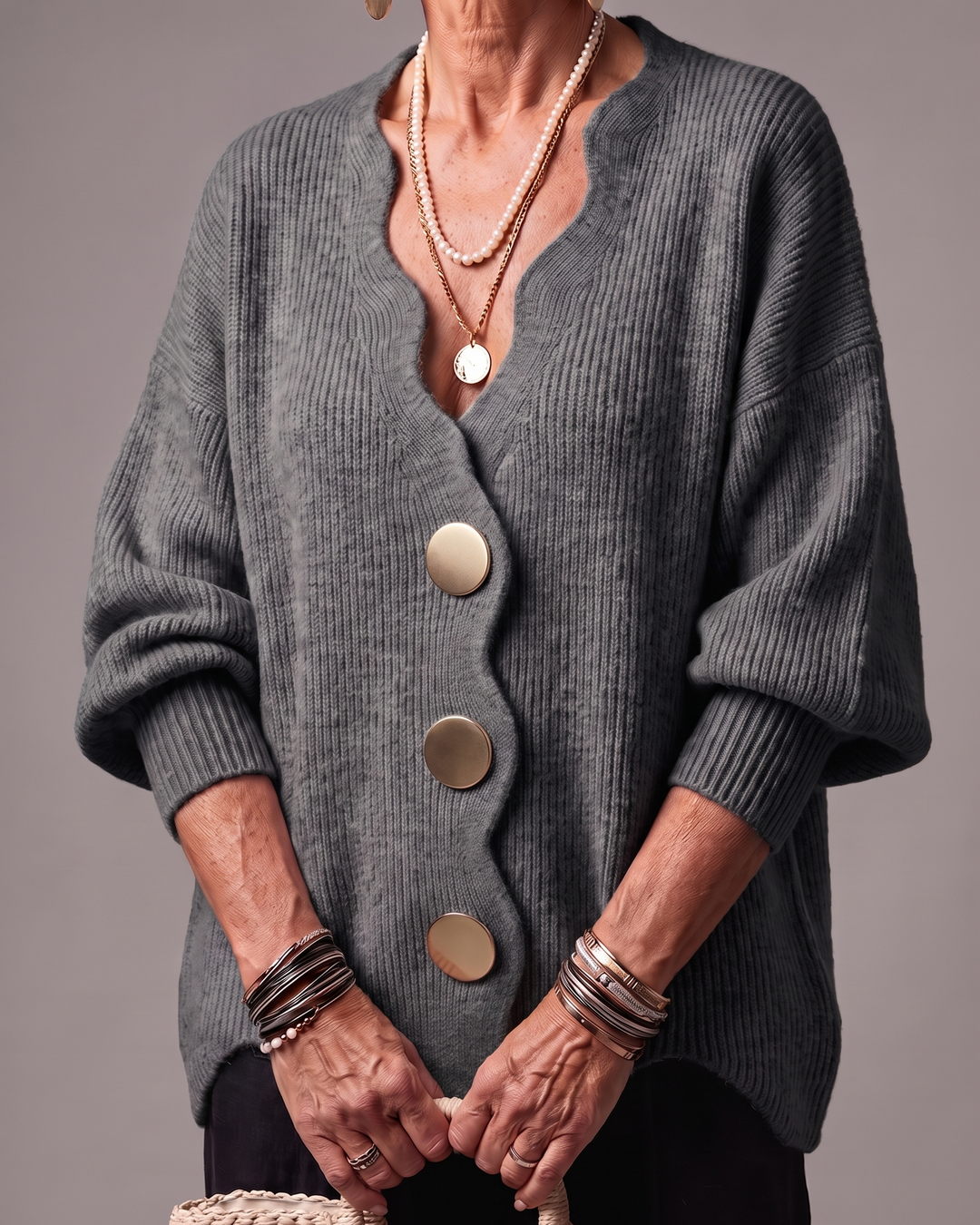 Elin - weichgriffige Strickjacke
