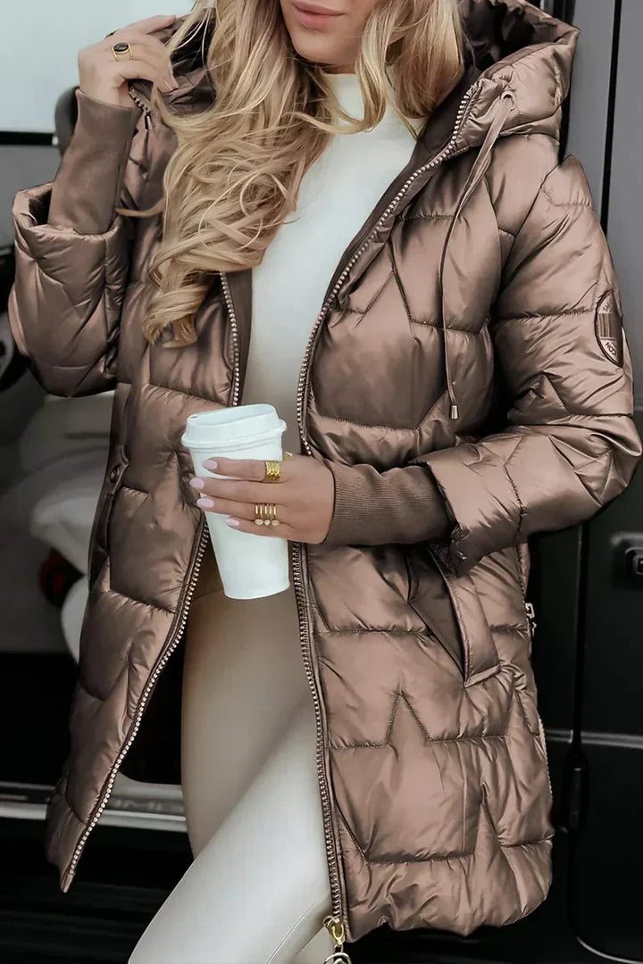 Ayla - Isolierte Winterjacke mit Kapuze