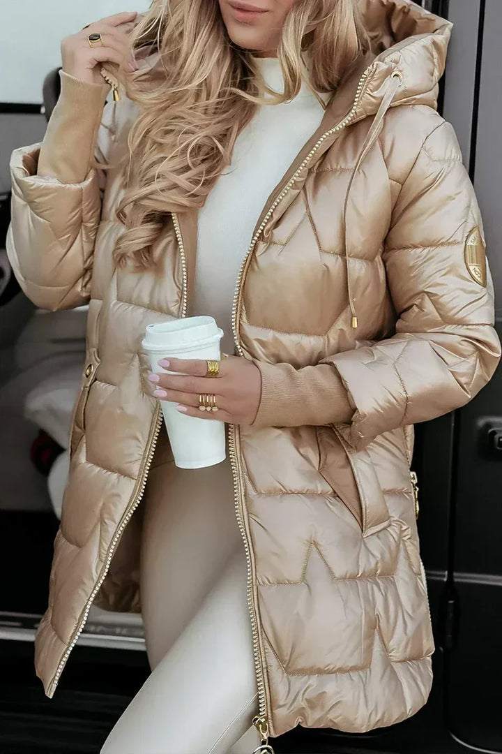 Ayla - Isolierte Winterjacke mit Kapuze