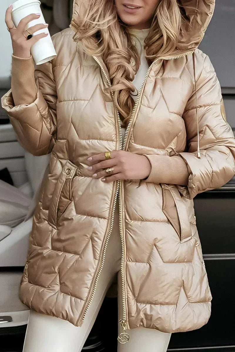 Ayla - Isolierte Winterjacke mit Kapuze