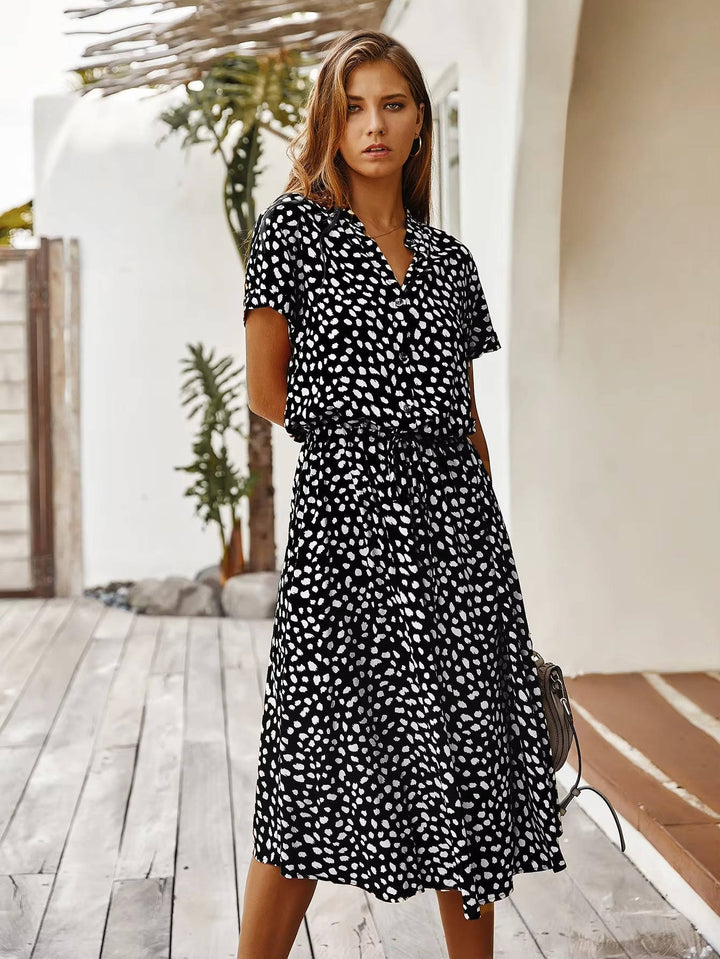 Novella - Lässiges Midikleid mit Knopfleiste