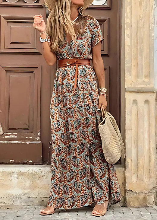 Flora - Hochwertiges Boho-Sommerkleid