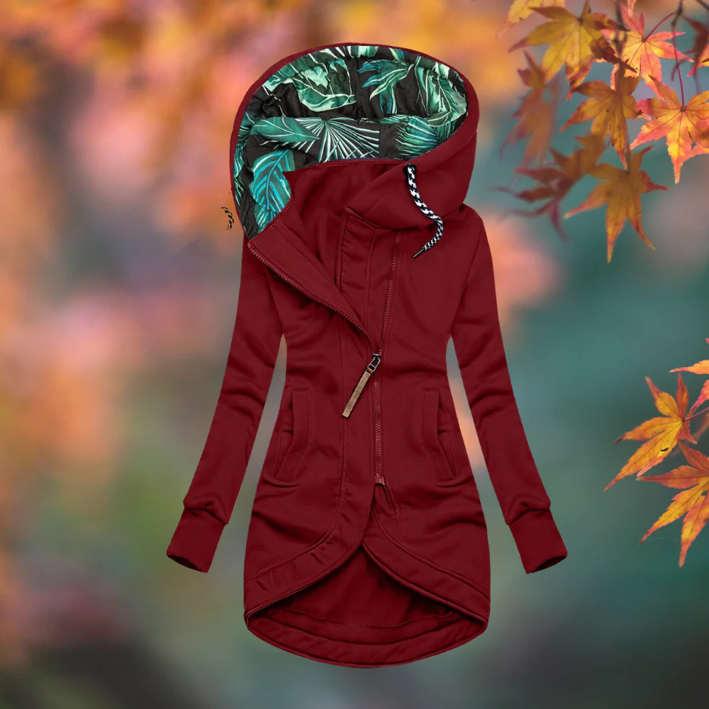 Malina - Isolierte Soft-Touch-Kapuzenjacke
