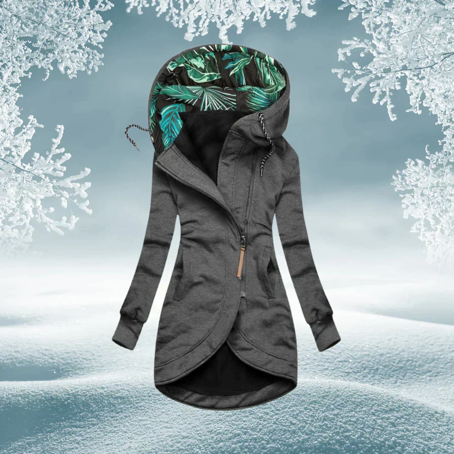 Malina - Isolierte Soft-Touch-Kapuzenjacke
