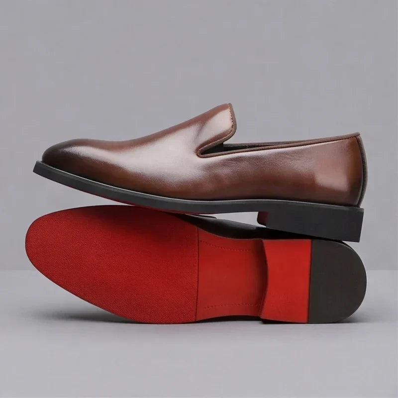 Dougie - Slipper mit roter Sohle
