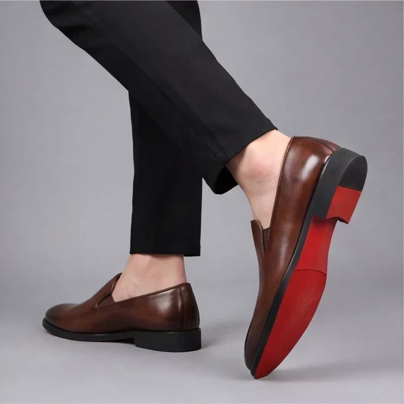 Dougie - Slipper mit roter Sohle