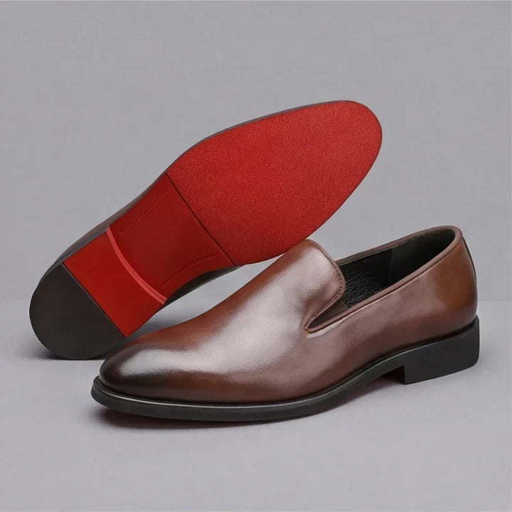 Dougie - Slipper mit roter Sohle