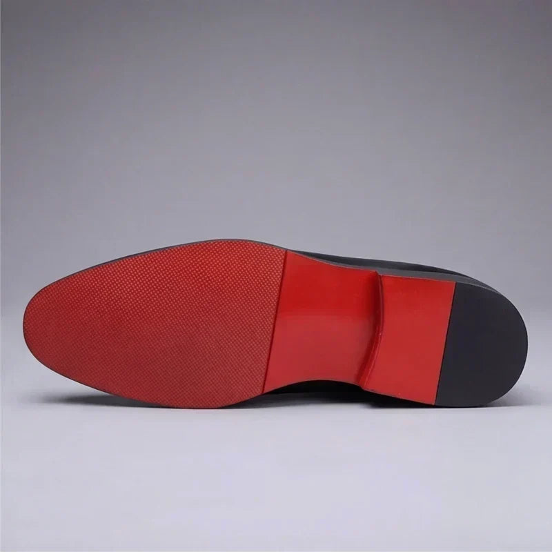 Dougie - Slipper mit roter Sohle