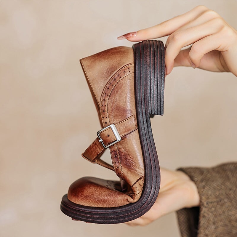 Jocelyn - atmungsaktive Mary-Jane-Ballerinas