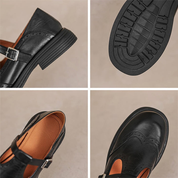 Jocelyn - atmungsaktive Mary-Jane-Ballerinas