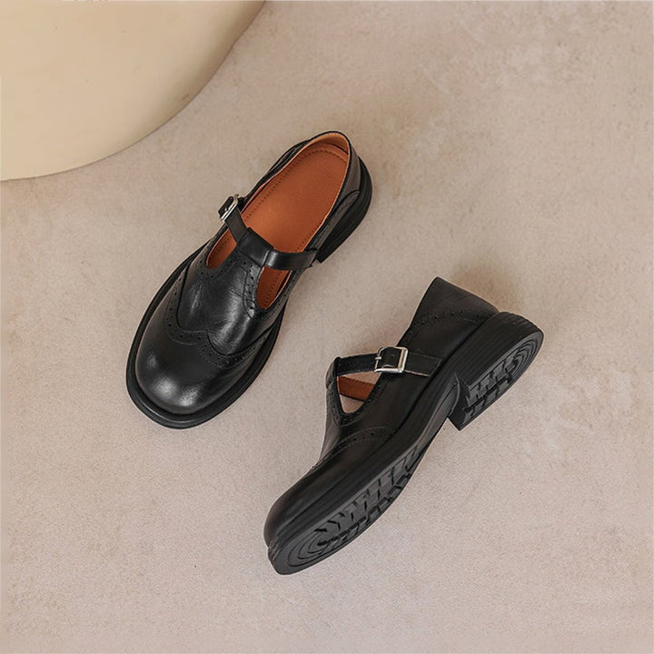 Jocelyn - atmungsaktive Mary-Jane-Ballerinas
