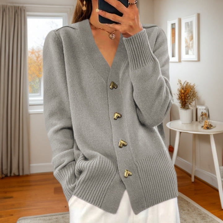 Zenaïde - Weiche Strickjacke