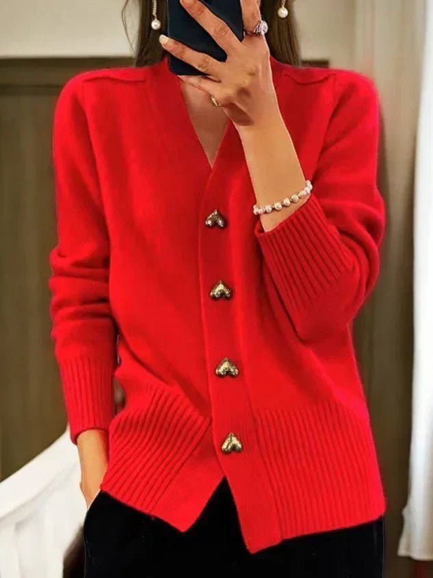 Zenaïde - Weiche Strickjacke