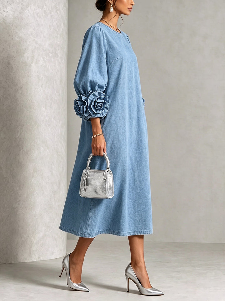 Avril - leichtes Midikleid