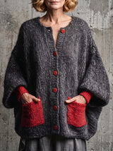 Bellorine - Strukturierter Strick-Cardigan
