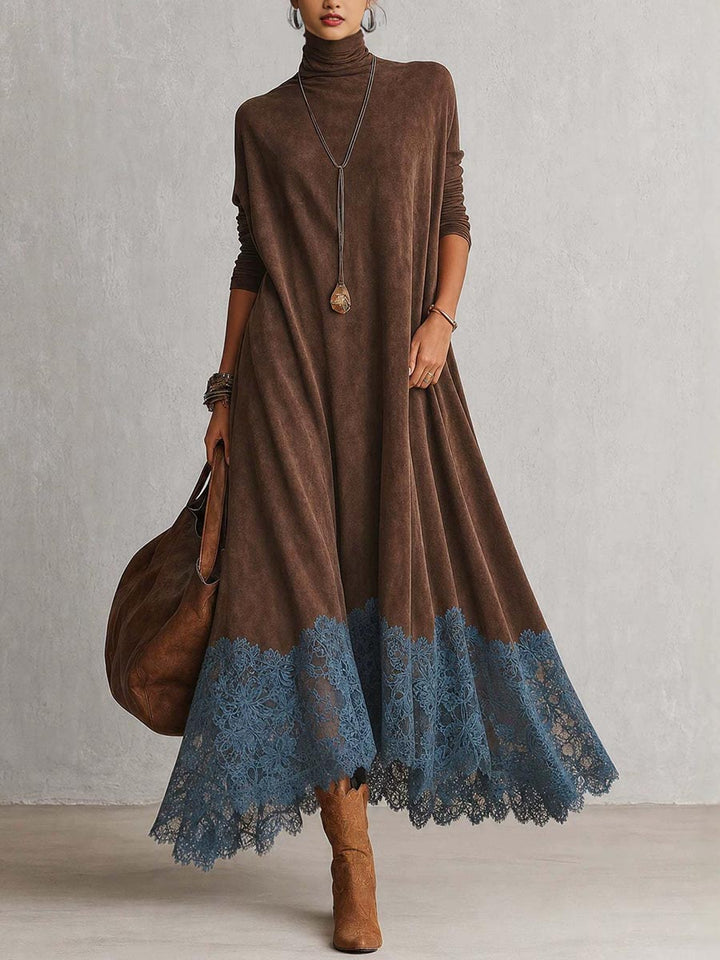 Pamina - Kleid mit Spitzenbesatz in A-Linie