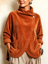 Sioned - Strukturierter Oversize-Cardigan