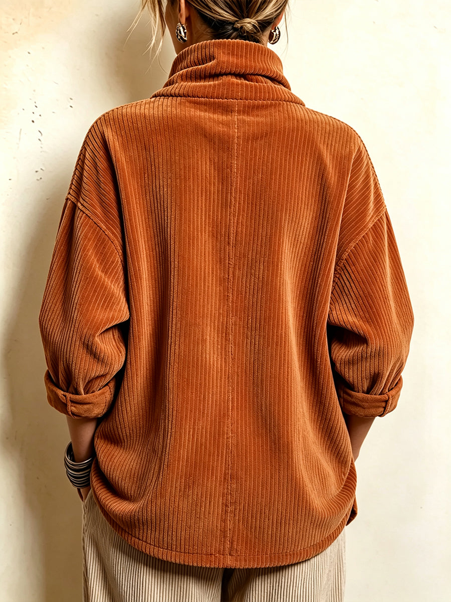 Sioned - Strukturierter Oversize-Cardigan