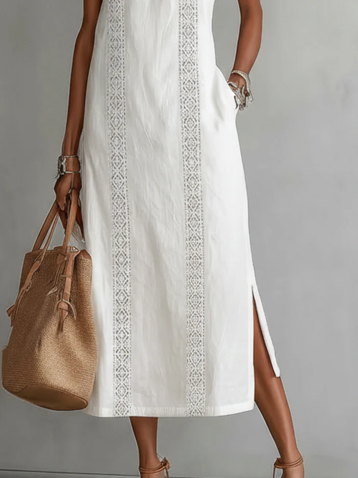 Anemone - Soft-Touch Midikleid