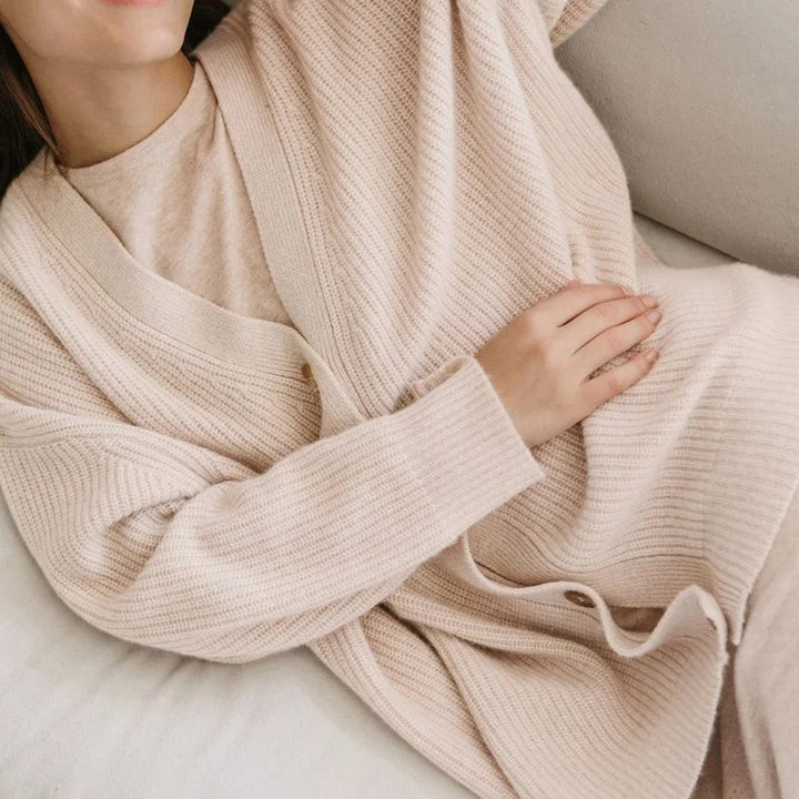 Kalina - Rippstrick-Cardigan