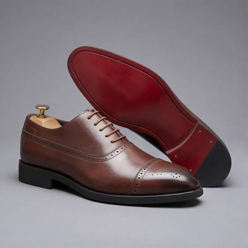 Arvid - Premium Oxford-Schuhe mit Zehenkappe