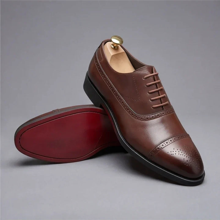 Arvid - Premium Oxford-Schuhe mit Zehenkappe
