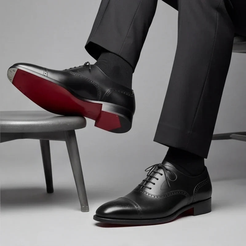 Arvid - Premium Oxford-Schuhe mit Zehenkappe
