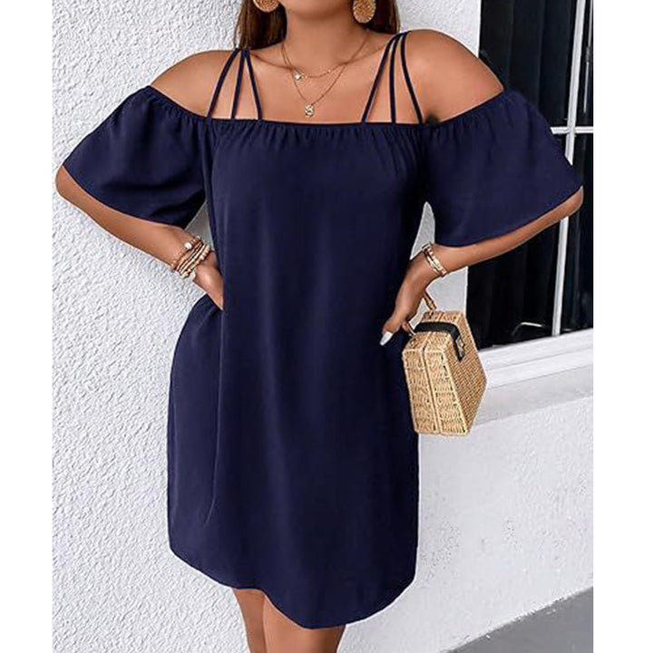Alissia - luftiges Off-Shoulder-Kleid