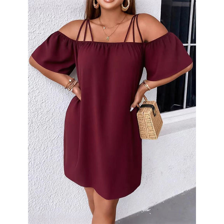 Alissia - luftiges Off-Shoulder-Kleid
