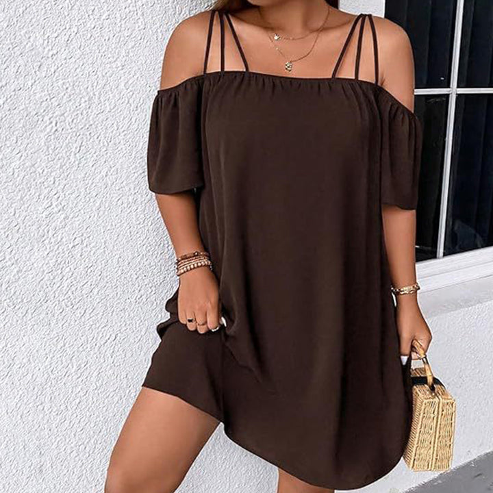 Alissia - luftiges Off-Shoulder-Kleid