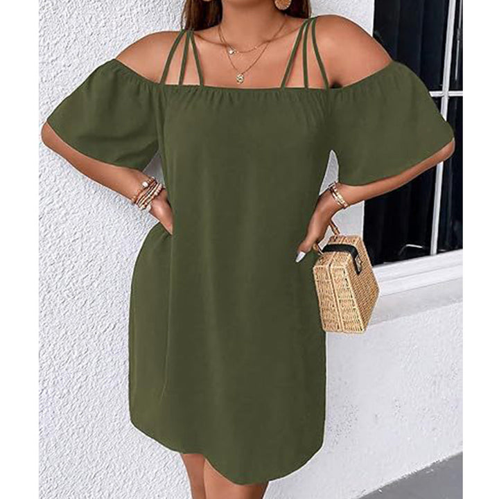 Alissia - luftiges Off-Shoulder-Kleid