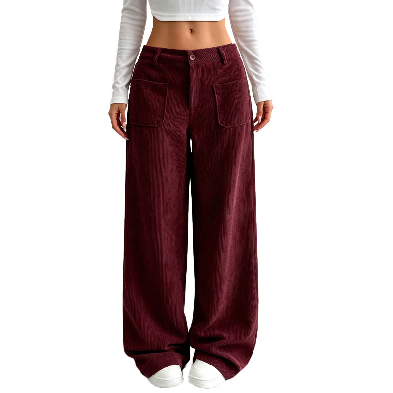 Irma - Weit geschnittene Hose mit Soft-Touch