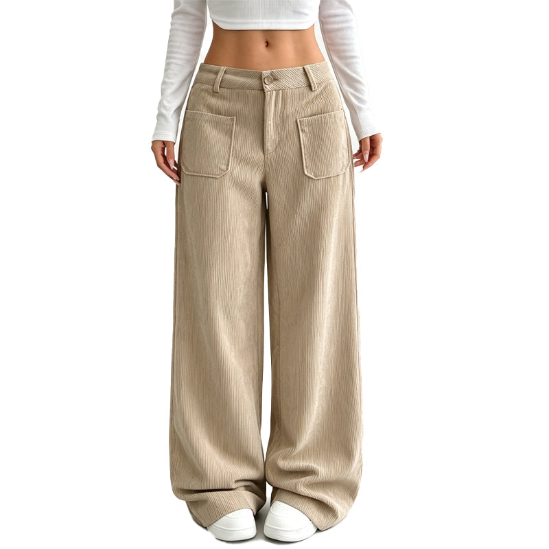 Irma - Weit geschnittene Hose mit Soft-Touch