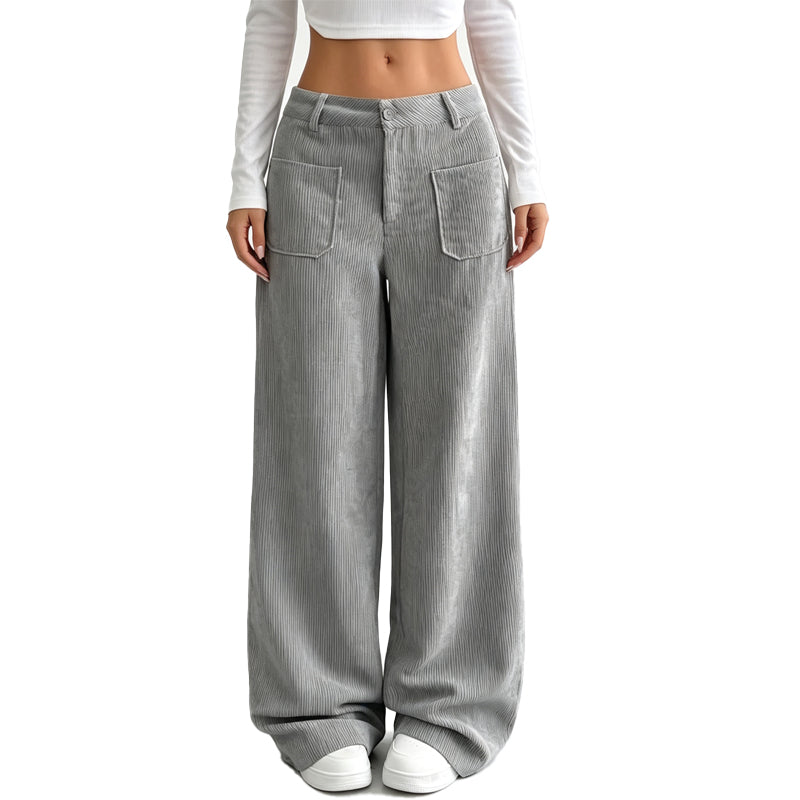 Irma - Weit geschnittene Hose mit Soft-Touch