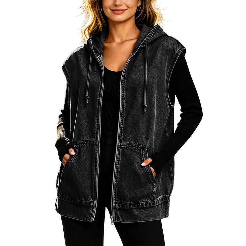 Anemora - Premium übergrosse Kapuzenjacke