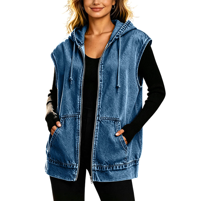 Anemora - Premium übergrosse Kapuzenjacke