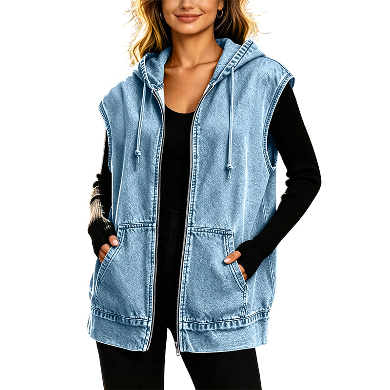 Anemora - Premium übergrosse Kapuzenjacke