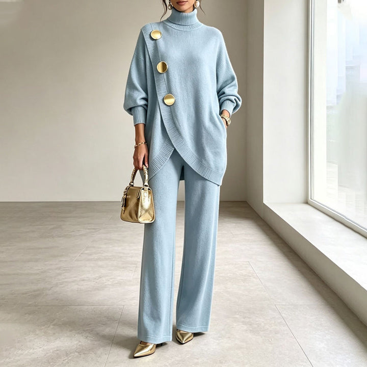 Minta - Hochgeschlossenes Co-ord-Set