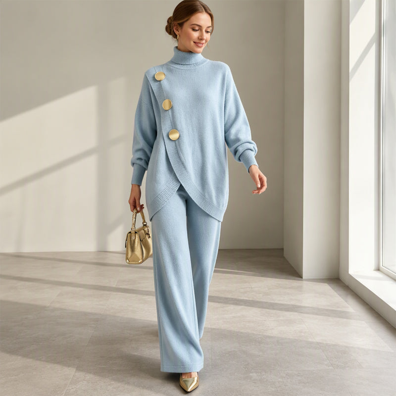 Minta - Hochgeschlossenes Co-ord-Set