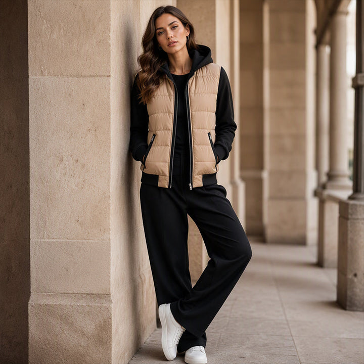 Hedda - Pufferjacke mit Kapuze und Reissverschluss