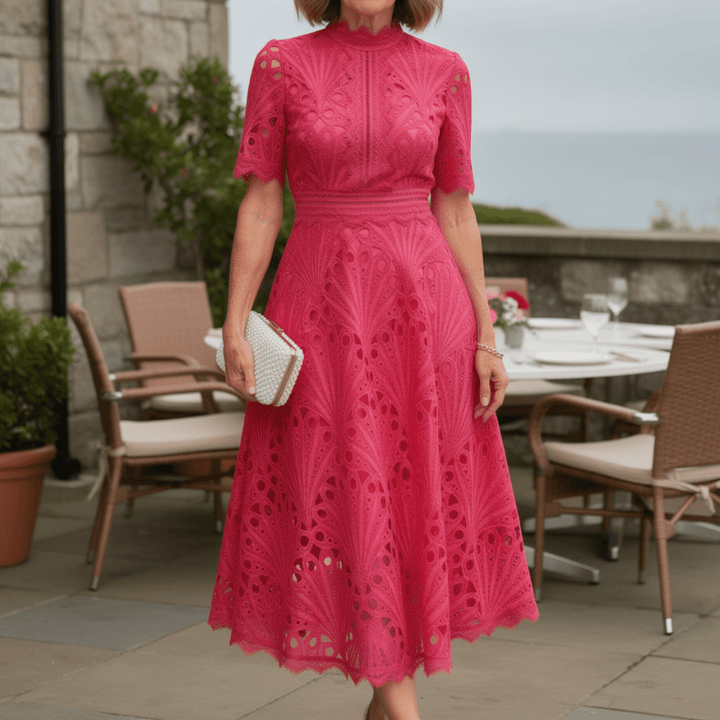 Amaline - Zartes Midikleid in A-Linie