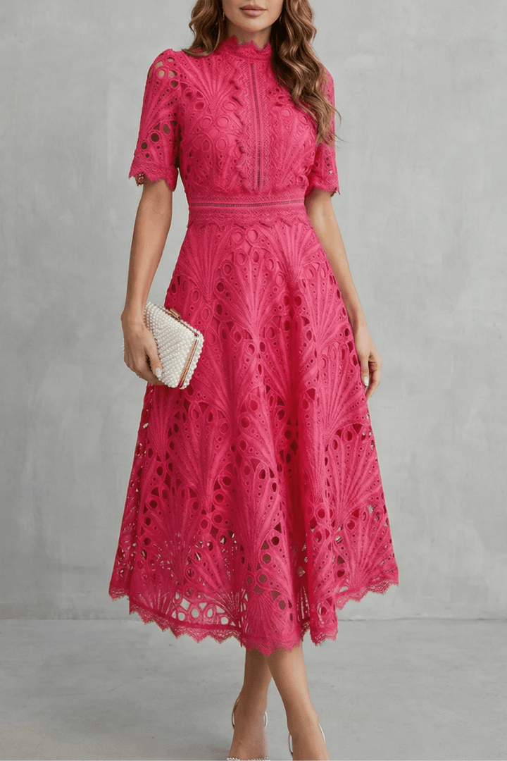 Amaline - Zartes Midikleid in A-Linie