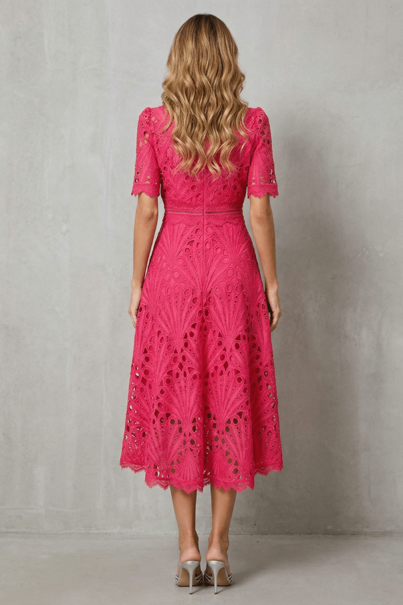 Amaline - Zartes Midikleid in A-Linie