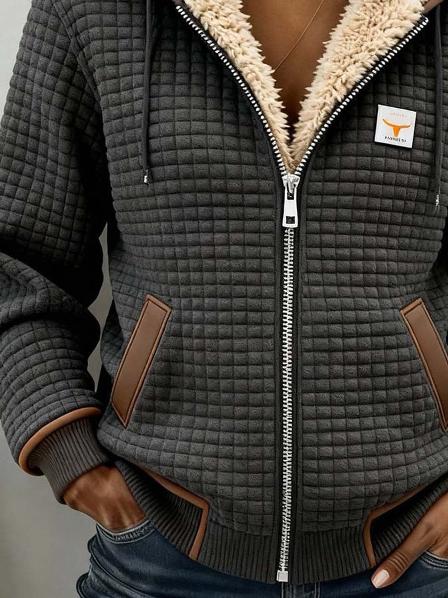 Aisling - Stepp-Kapuzenjacke